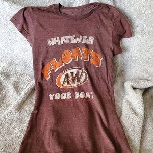 A&W tee